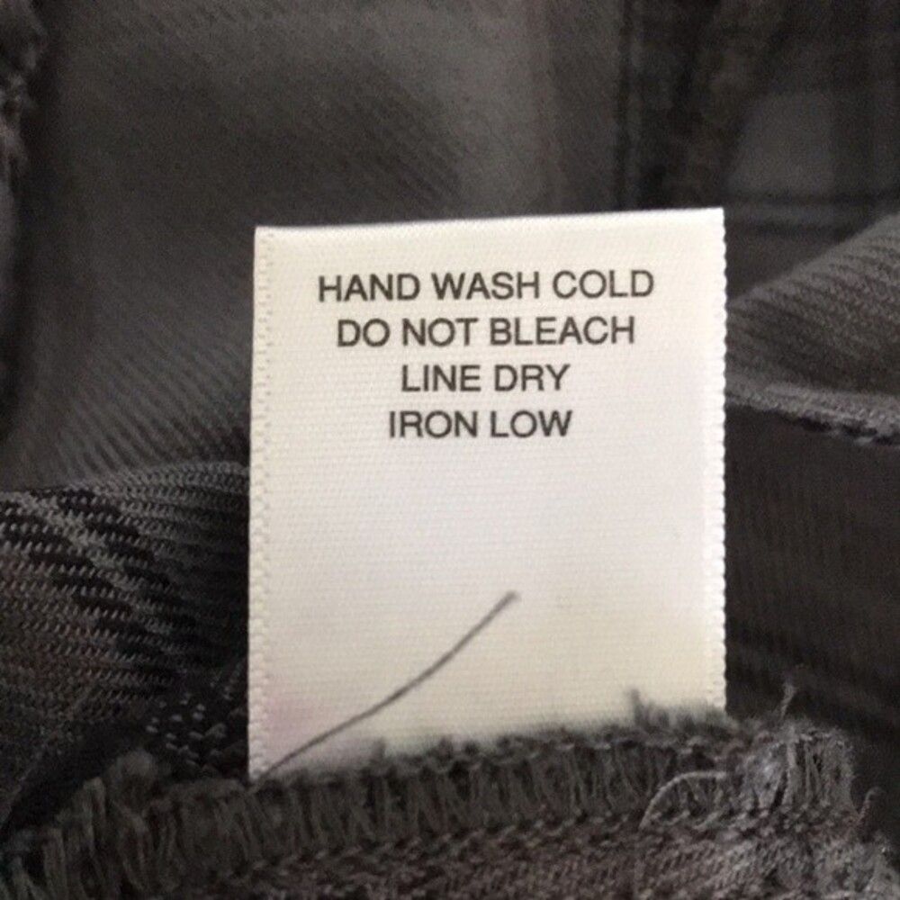 Michael Stars Highline Plaid Hi-Lo Shirt Dress sz Medium - Picture 11 of 14